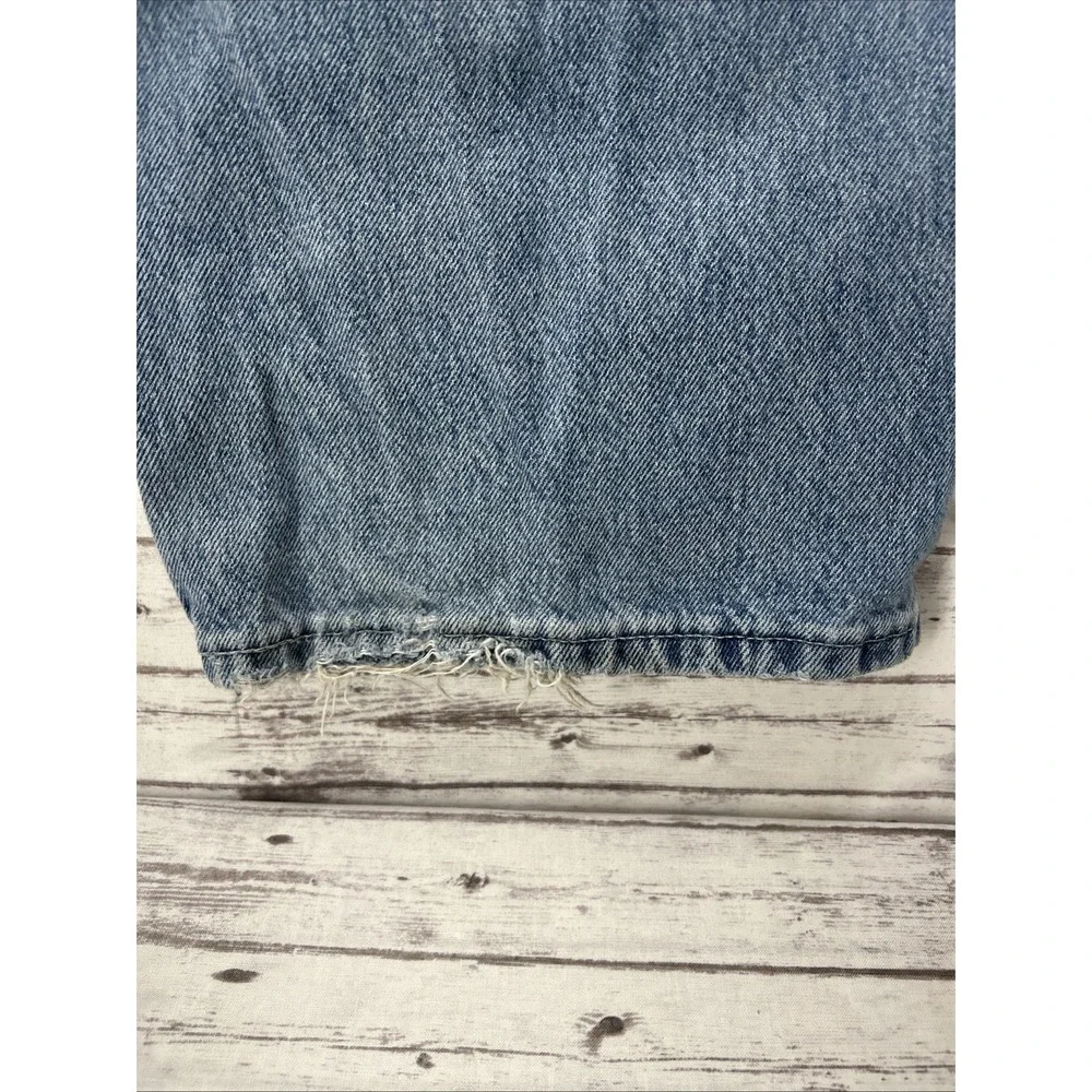 Levis SilverTab Loose Jeans Mens 38x32 Light Blue Denim Baggy Tapered 90's Style
